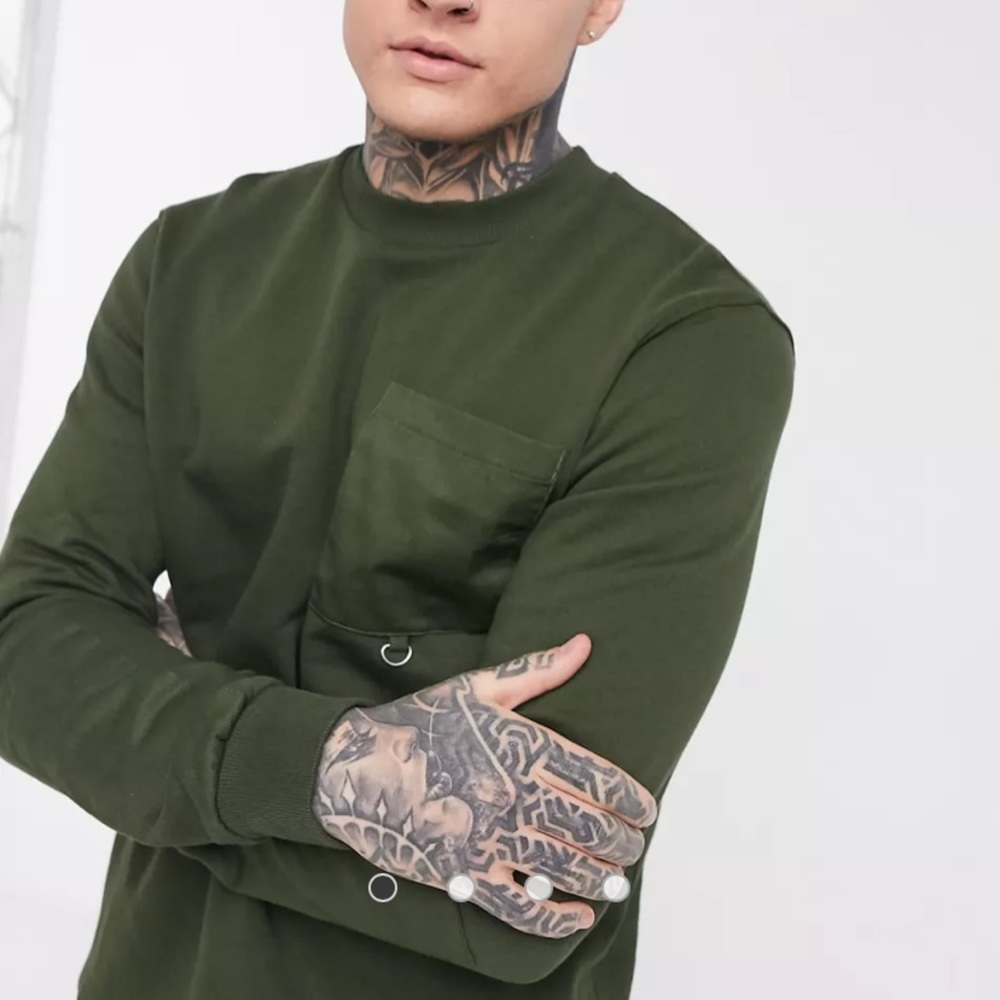 Only & Sons Sweatshirt with Utility Pocket